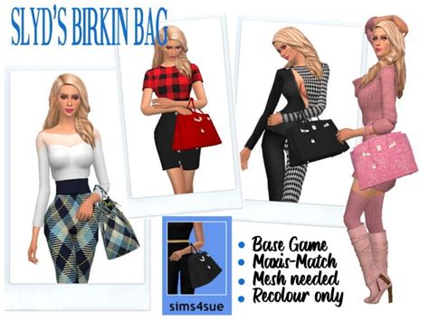 sims 4 Birkin mesh acc